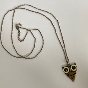 Owl Pendant Necklace